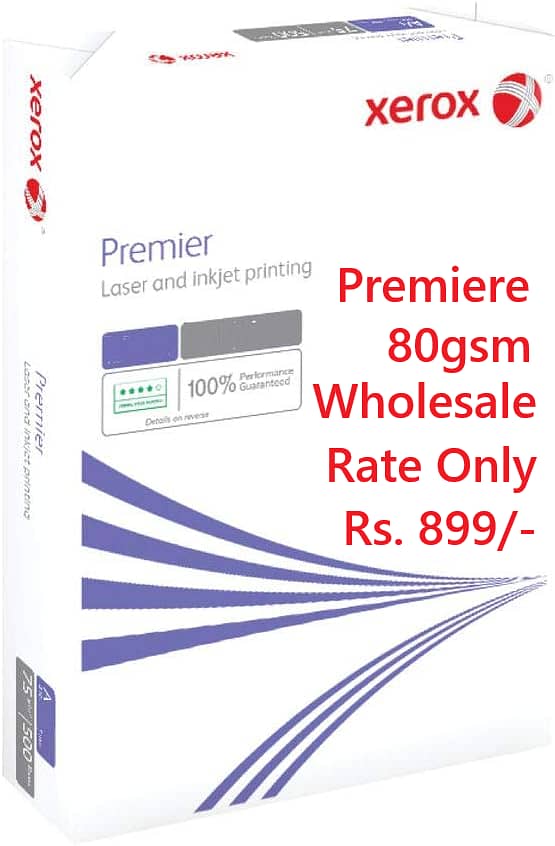 A4 80gsm Premium Quality Paper Rim - Best for Laser & Inkjet printing 0
