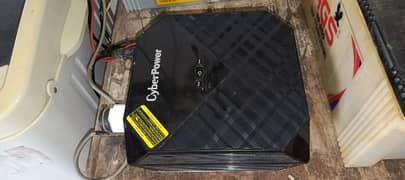 cyber power 1kva inverter and Osaka pro 155/19 plate battery