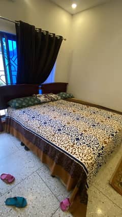 imported double bed with mattress