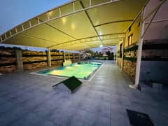 Farm House For Rent With Swimming Pool On Sue Asal Road Daily Basis