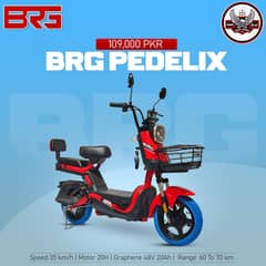 BRG Pedelix Electric Bikes , Electric Scooty , Electric Scooter 2025