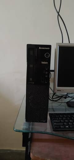 Core i5 4th generation Full Computer with Speakers and trolley