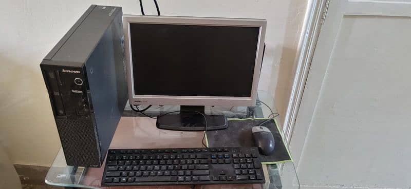 Core i5 4th generation Full Computer with Speakers and trolley 2