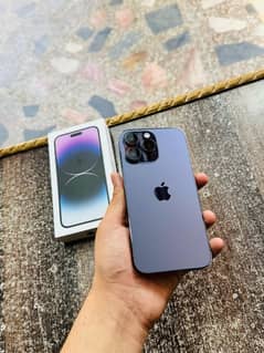 iphone 14 Pro Max 256GB Sheesha Condition Phy Esim 95 Health Waterpack