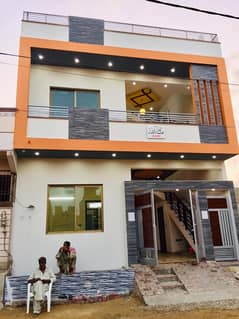 120 Square Yards Double Storey Bungalows Available in Saadi Town Scheme 33 Karachi.