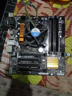 i7 4790 with z97m gigabyte motherboard and 24 gb ram