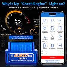 Mini Eml327 V2.1 OBD 2 Bluetooth Car Diagnostic-Tools For Android 2