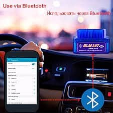 Mini Eml327 V2.1 OBD 2 Bluetooth Car Diagnostic-Tools For Android 3