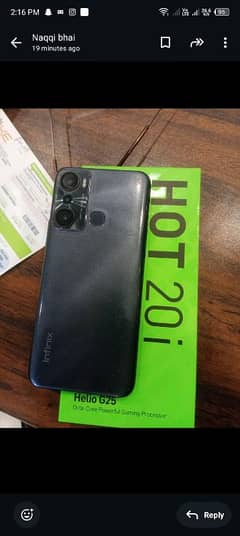 urjant sale hot20i 6 128 all ok glas chnge with box