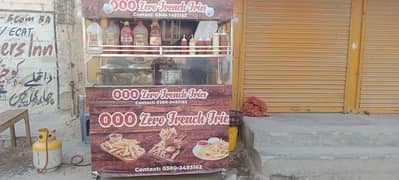 French fries  counter