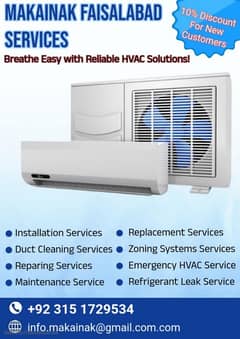 AC All Servics / AC Installation / HVAC Maintenance Service / Split AC