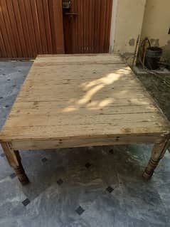 wooden table