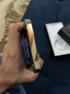 12 pro max 256 gb  PTA   Gold