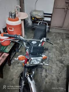 Golden 2 digit No. Plate Honda 125
