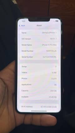Iphone 11 pro max 256GB