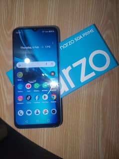 Genuine condition Realme Narzo50A prime(4/64)for sale