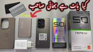 Infinix not 50 pin pack no box open for sale