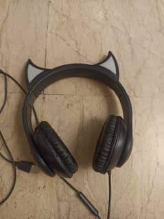 foldable gaming foldable led headphones