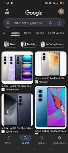 Infinix Hot 50 pro