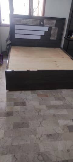 Bed And Dressing Table For Sale