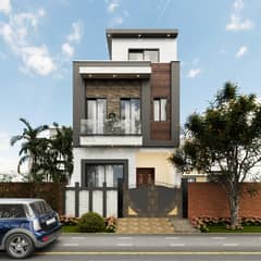 3.5 Marla Corner Fully Luxury Beautiful House