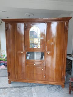 3 doors iron wardrobe best vintage quality