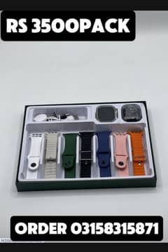 Smart Watch with 2 PCs Earbuds Health Tracking Long Battery waterproof