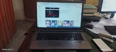 Samsung laptop i7,   with 17 inches LED AND SSD Hard