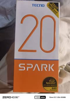 TECNO SPARK 20, 16 GB RAM 256 ROM