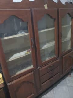 Bartan sheesha almari for Sale