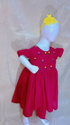 hand embroided baby girl dress