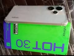 infinix hot 30 8+8 16 128 gb condition 10 by 9.5