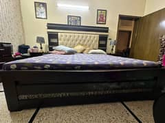 King Size Bed and Dressing Table For Sale
