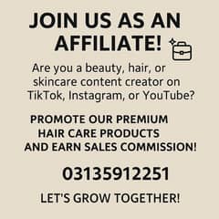 Join Us as an Affiliate & Earn Sale Commissions