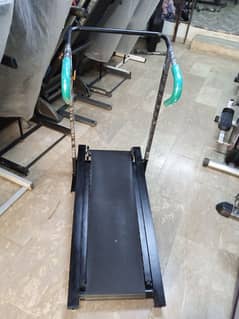 Exercise ( Manual 21 rollers treadmill) 150 kg weight supported