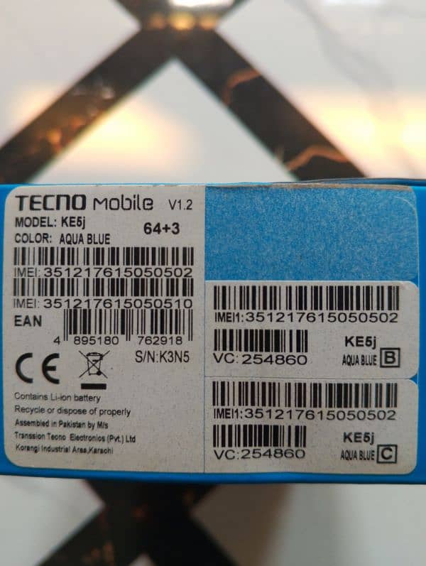 Tecno Spark Go Android PTA Approved. 3