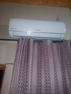 kanwood ac 1 ton inverter hai bas indoor ko AK tanka lag hai or