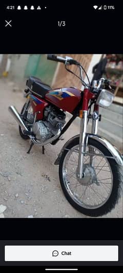Honda 125 CG Bike contact 03243941401