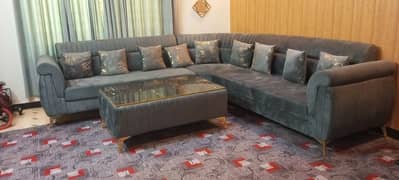 L shaped sofa