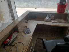 Office Table aur Rack same design