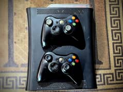 Xbox 360 UAE Model  2 original Controller 100 Games