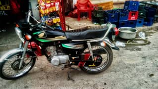 Honda 125cc black 2012 model