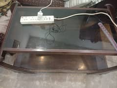 wooden tables no sheets