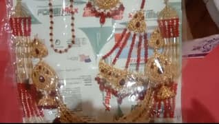 Lehnga with full set with Jewelry