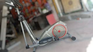 Elliptical cross trainer magnetic cycle exercise cycling machine