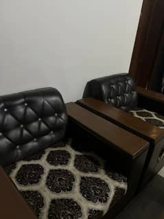 5 seater sofa set with table