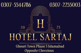 AC Room Fully Furnished Discounted Newly Open Guest House Hotel Rooms Furnished Flats daily basis
