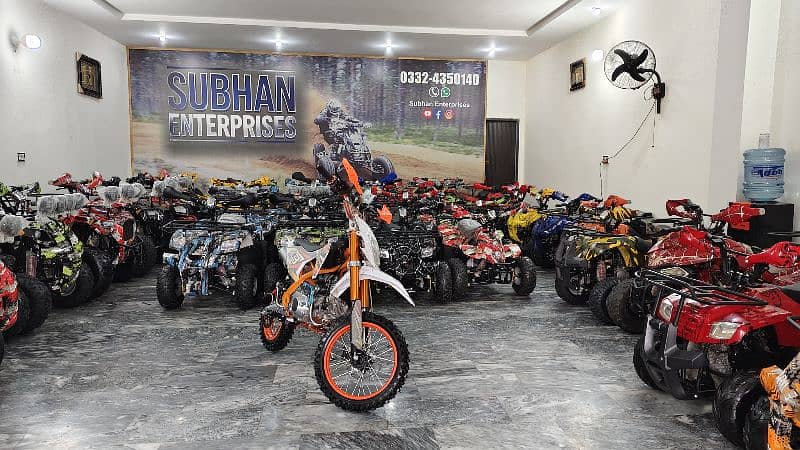 Special Edition 124cc Mini Trail And Atv Quad Bike Delivery In All Pak 3