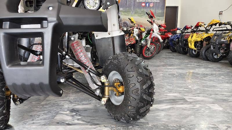 Double Disk Breaks 125cc Hunter Jeep Atv Quad Bike Delivery In All Pak 5