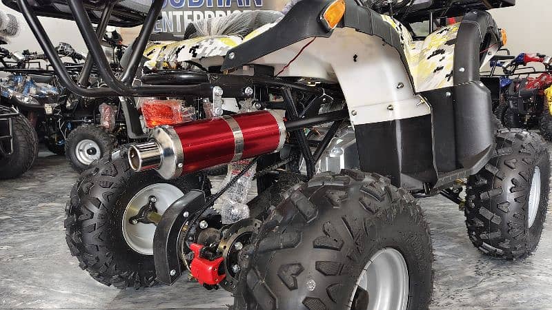 Double Disk Breaks 125cc Hunter Jeep Atv Quad Bike Delivery In All Pak 6